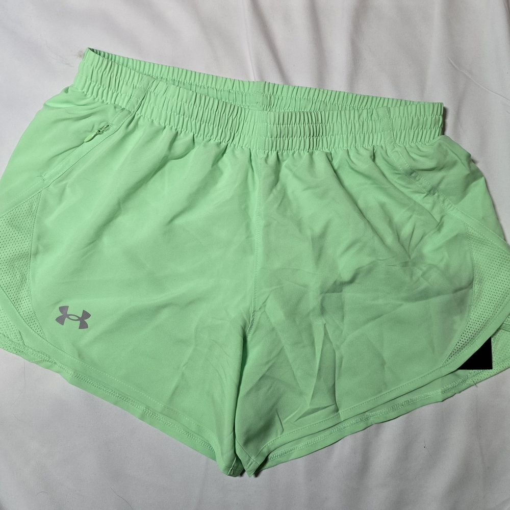 Under Armour Green Athletic Shorts Lightweight Breathable Design